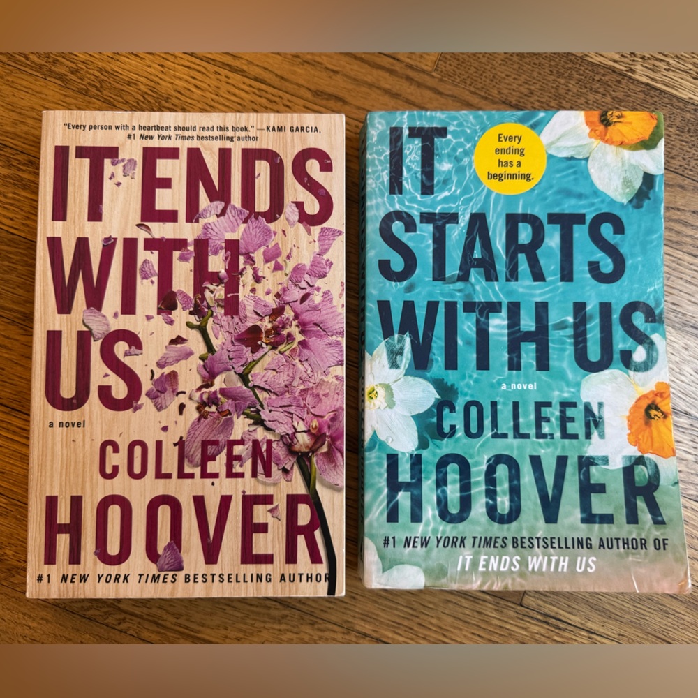 It Ends With Us and It Starts With Us by Colleen Hoover